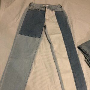 PacSun Hopper Patch Mom Jeans